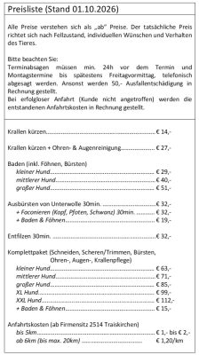 Dienstleistungen Preisliste 03_2026